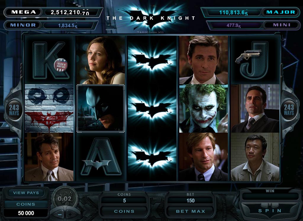 Batman slot machine